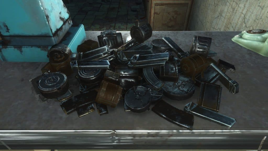 where to find a lot of 45l ammo in fallout 4