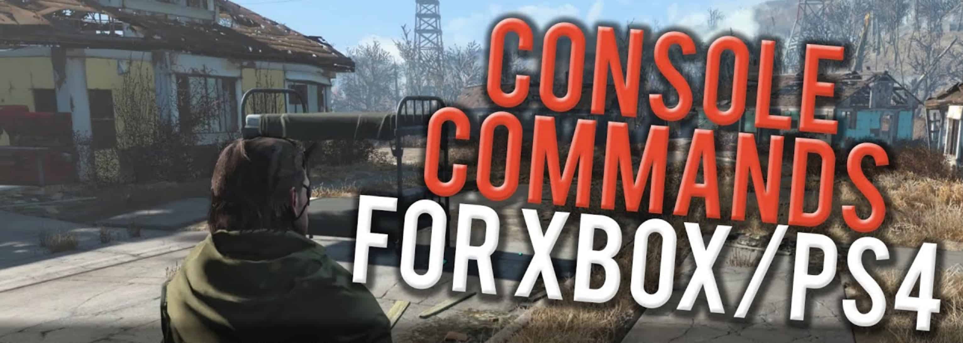 fallout 4 console commands