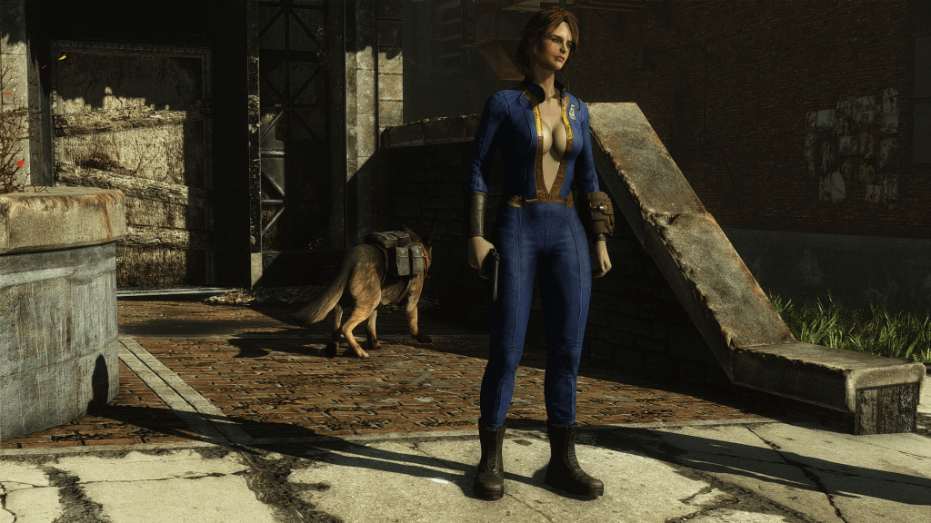 Unzipped Vault Suit Vanilla Conversion By Femshepping Conversion