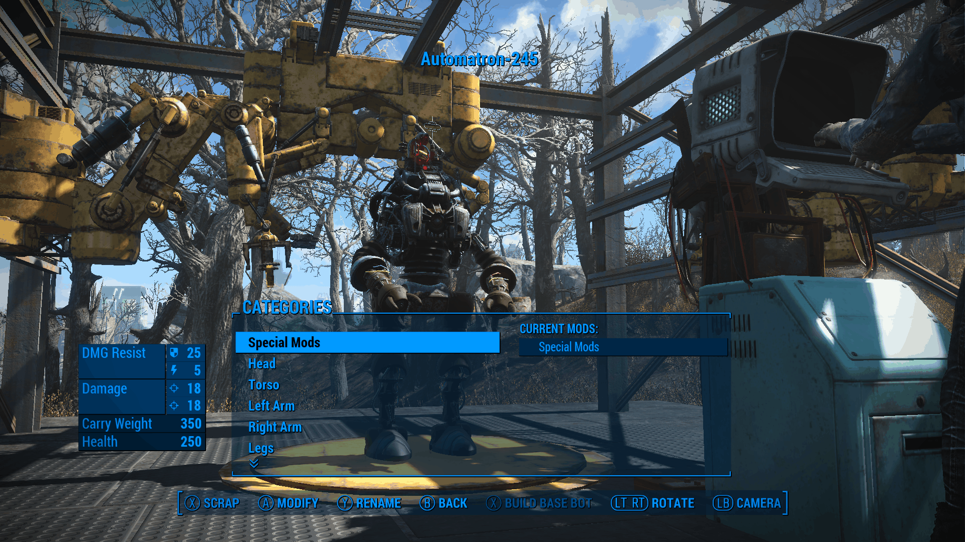 Fallout 4 как оснастить робота фото 94