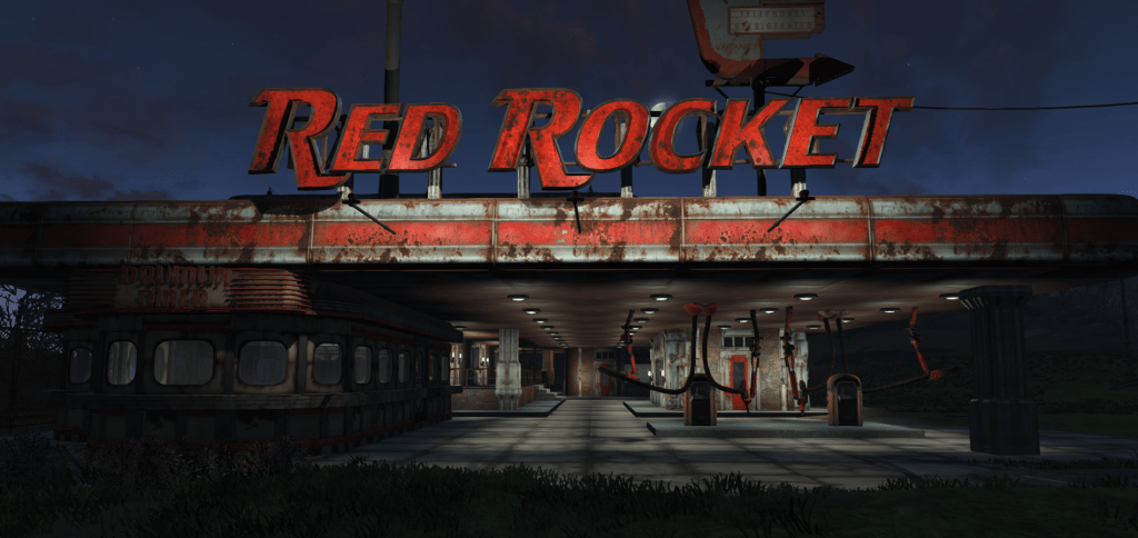 fallout 4 red rocket main menu
