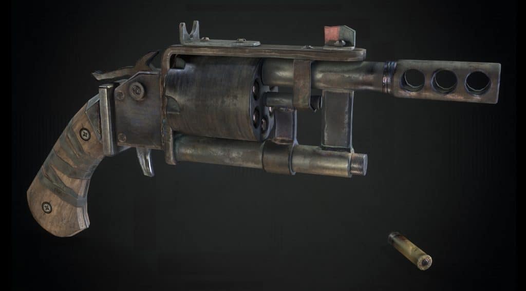 Scrap metal and makeshift welds - A Pipe Gun Retexture - Fallout 4 Mod ...